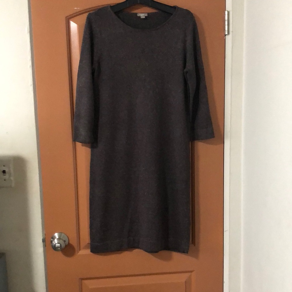J Jill Sweater Dress,size small, arm pit to arm pit 21in. 40 length.